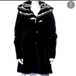 Dennis by Dennis Basso faux fur coat